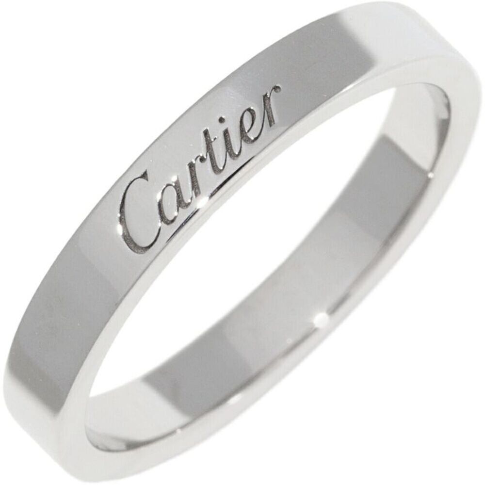 Cartier Pt950 C de Cartier Ring B40540 Size 14.5